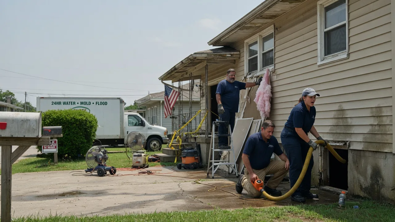 Water Damage Repair in Sanford, TX near me